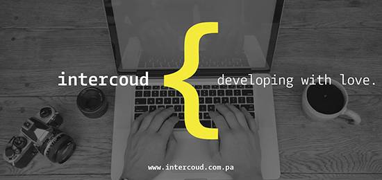 InterCoud程序开发公司品牌形象设计
