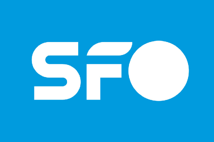 旧金山国际机场（SFO）品牌LOGO，翱翔天际的符号